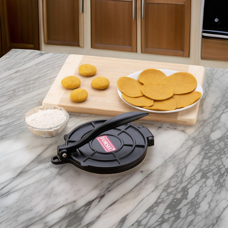 FORSQUARE ALYUMINIUM ROTI MAKER PRESS Roti and Khakra Maker