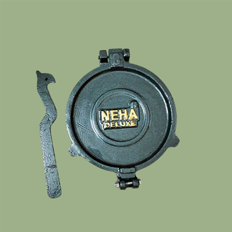 Neha 8.5 Inch Heavy Duty Steel Roti & Khakra Press for Kitchen Roti and Khakra Maker