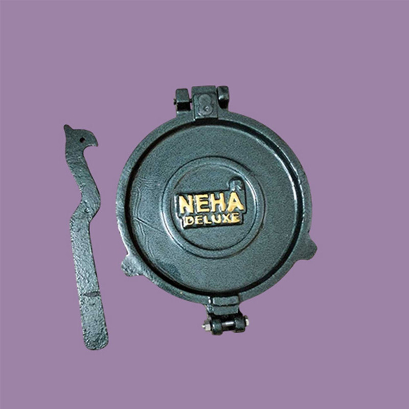 Neha Durable 8.5 Inch Roti Maker with Heavy Stainless Steel Plate Roti and Khakra Maker