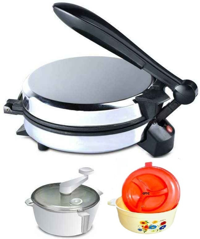 OTC Combo Of Casserole || 2 Plastic Container || Non Stick Roti and Khakra Maker
