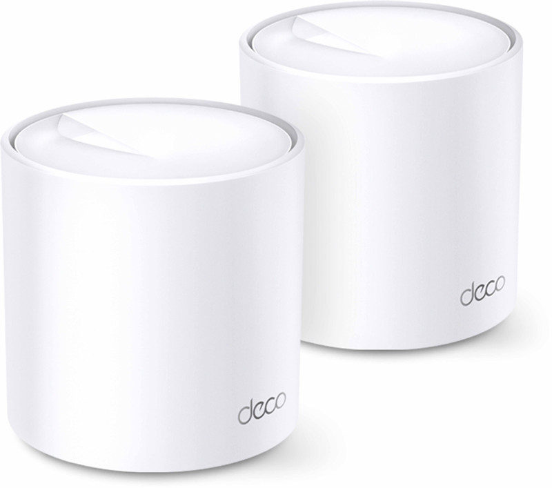 TP-Link Deco X20 (2-Pack) 1800 Mbps Wi-Fi 6 Mesh Router(White)