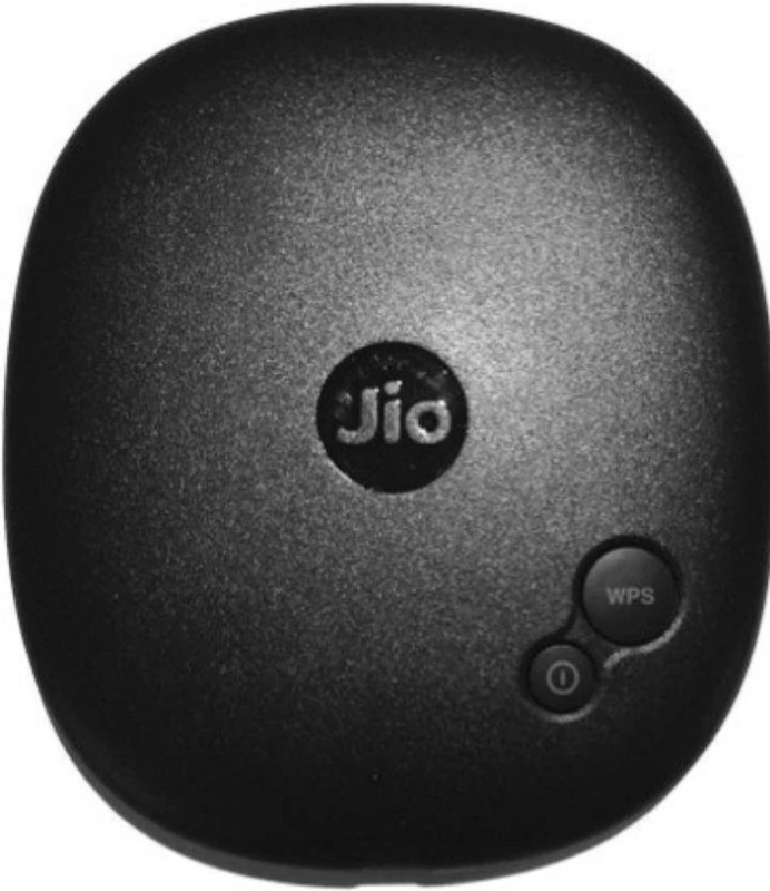 JioFi Router JMR1140 Wireless Router 2.4 GHz 150 Mbps Wifi Speed Tri Band Internal Antenna MiFi (Sim Based)(Black)
