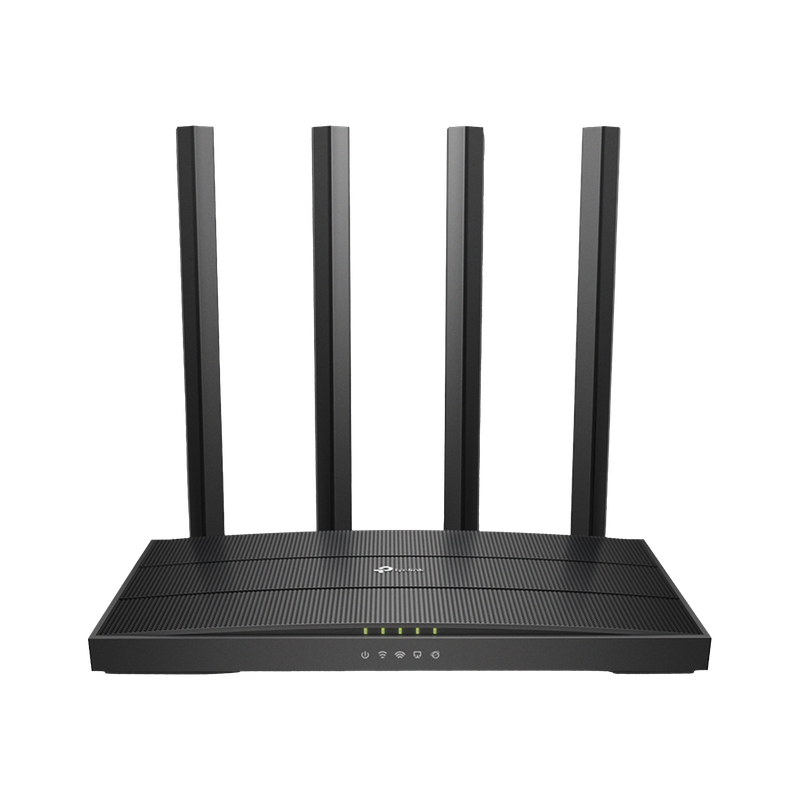 TP-Link Archer C6 MU-MIMO Gigabit Wireless Router 2.4 GHz, 5...