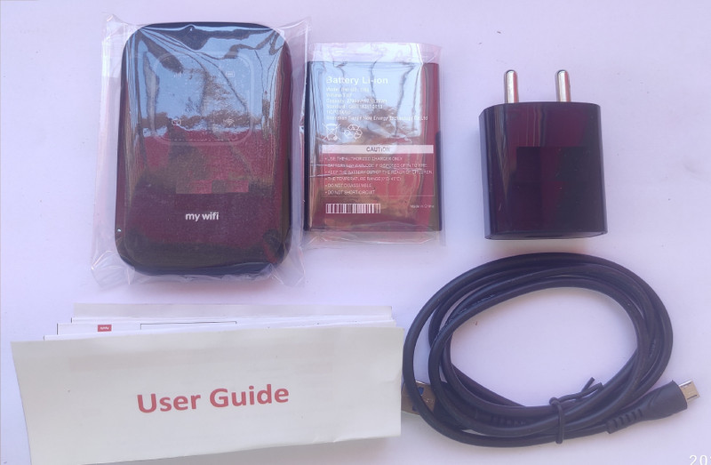 my wifi BMF-422 4G WIFI HOTSPOT SUPPORT only airtel SIM OTHER NETWORK NOT SUPPORTED 4G Router 2.4 GHz 150 Mbps Wifi Speed Single Band Internal Antenna MiFi (Sim Based)(Black)
