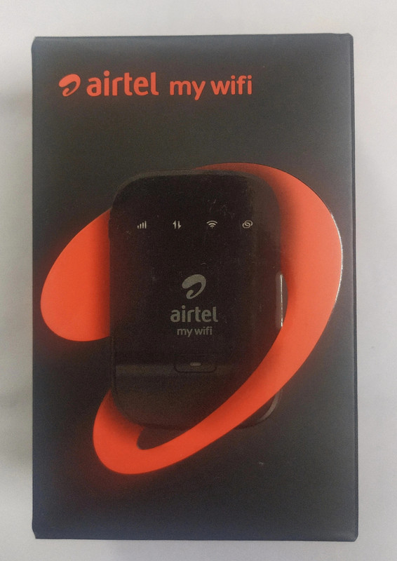 Airtel AMF311WW 4G HOTSPOT WIFI DATA CARD HIGH SPEED 4G Router 2.4 GHz 21 Mbps Wifi Speed Single Band Internal Antenna MiFi (Sim Based)(Black)