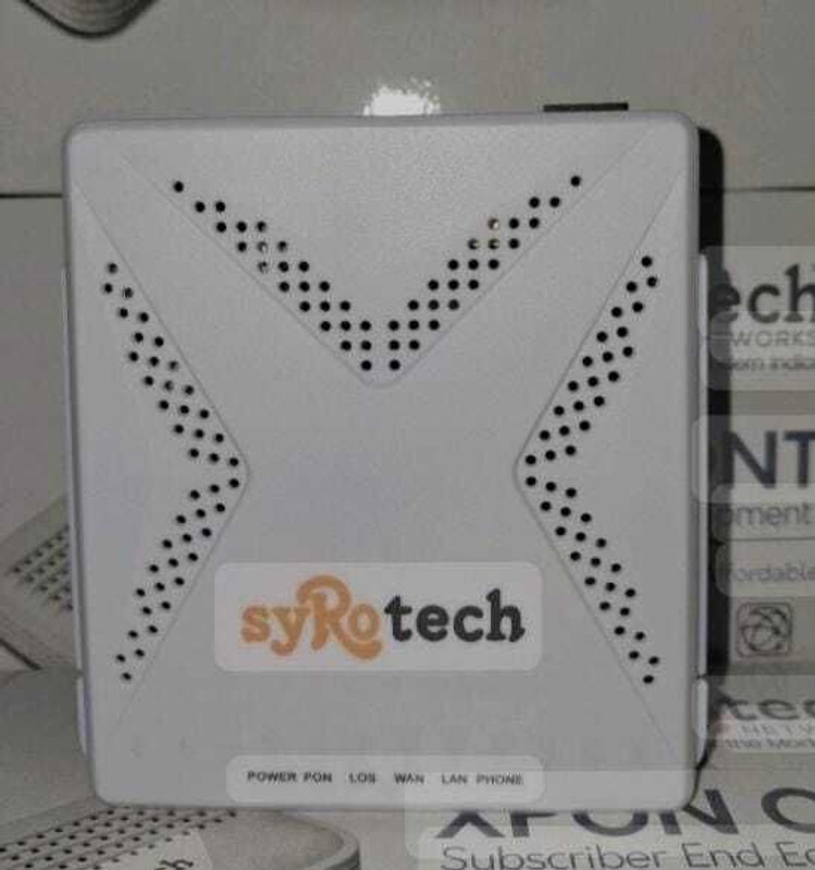 Syrotech SY-GPON-1000R-DONT Router 2.4 GHz 300 Mbps Wifi Speed Single Band Ethernet (Cable Broadband)(White)