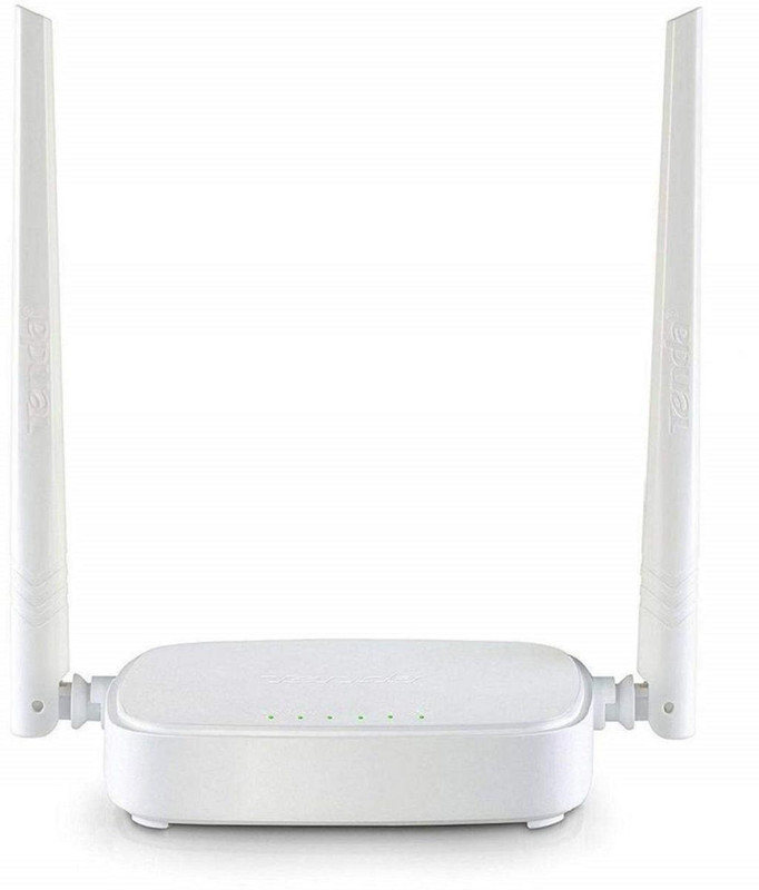 shenzhen tenda technology N301 100 Mbps Wireless Router (White, Single Band)