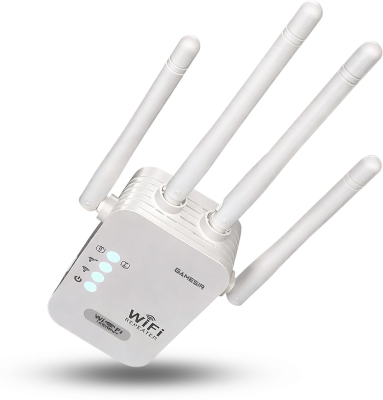 WAVLINK AERIAL X– AC1200 WiFi Range Extender 2.4 GHz, 5 GHz 1200 Mbps Wifi Speed Dual Band Internal & External Antenna Ethernet (Cable Broadband)(White)