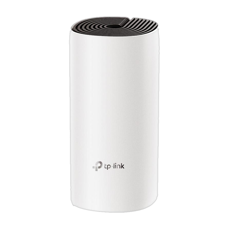 TP-Link Deco M4(1-Pack) Mesh Router 2.4 GHz, 5 GHz 1200 Mbps Wifi Speed Dual Band Internal Antenna Ethernet (Cable Broadband)(White)