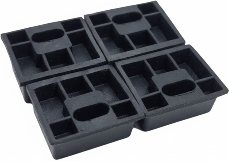 SCC Rubber Growmed / Mounting Rubbers outdoor unit not vibration 10 mm Table Tennis Rubber(Multicolor)
