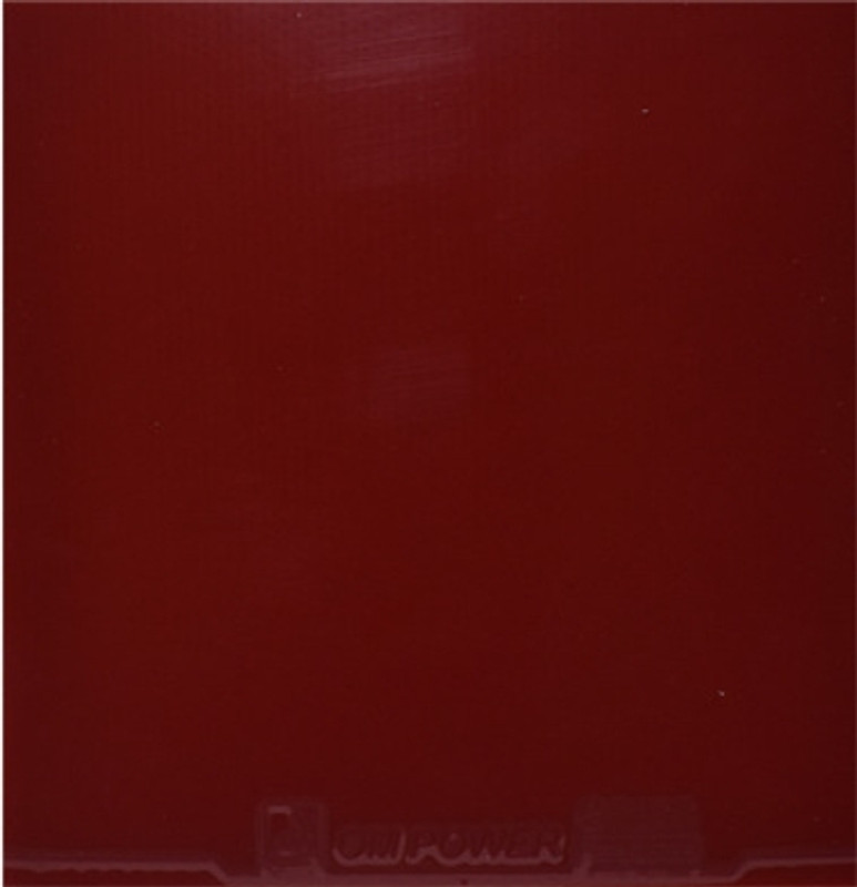 Dios OM Natural Pimple In Table Tennis Rubber 2.1 mm Table Tennis Rubber(Red)
