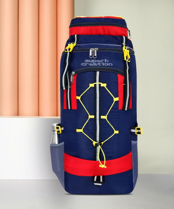 JIRFASHION Mountain sbag Hiking Trekking Camping Bag Travel Backpack -60 L Rucksack  - 60 L(Multicolor)