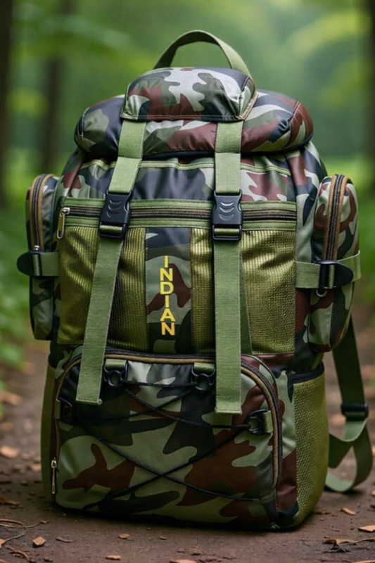 Croosbow Crossbow Army Camouflage Backpack |ARMY-90L Rucksack  - 90 L(Multicolor)