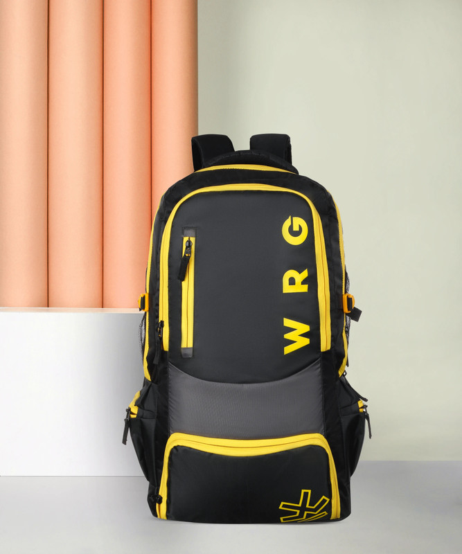 WROGN WATERPROOF TREKKING BAG HIKKING BACKPACK FOR TRAVEL & OUTDOOR Rucksack - 60 L Rucksack - 60 L(Black)
