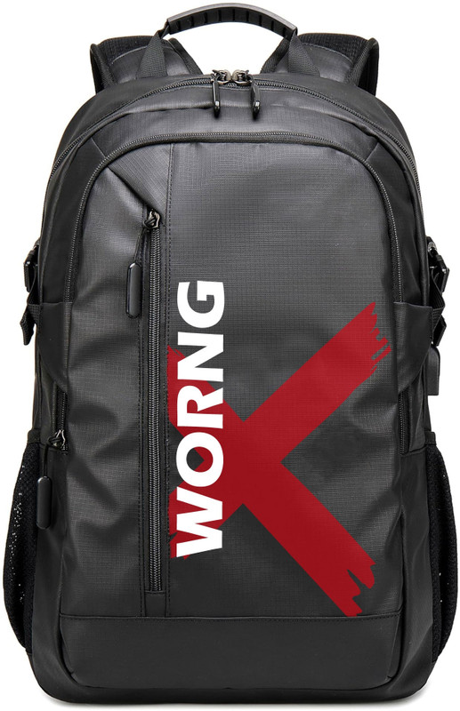 BACKPACKERS Vigan leather bag 35 L Backpack(Black)