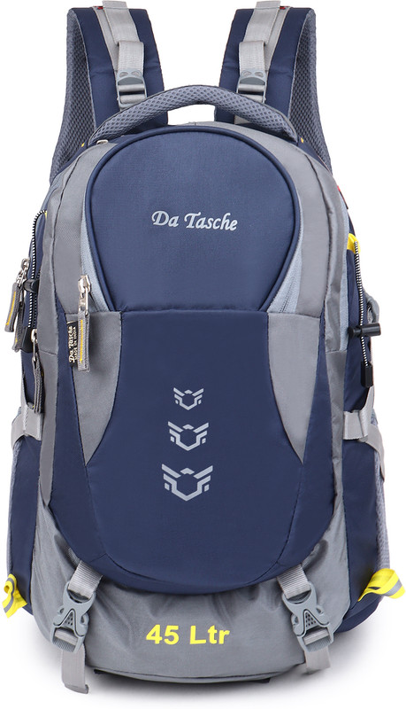 Da Tasche Star 45L Black Rucksack - 45 L(Black)