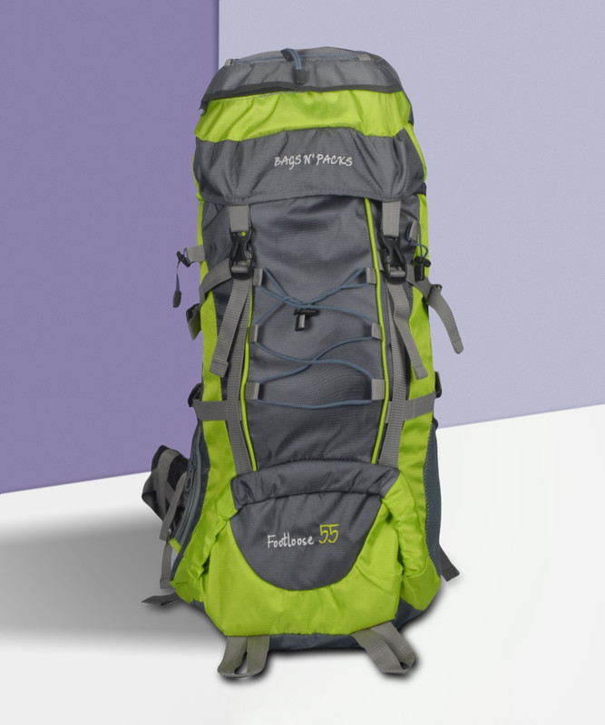 BAGS N PACKS Footloose Rucksack  - 55 L(Green)