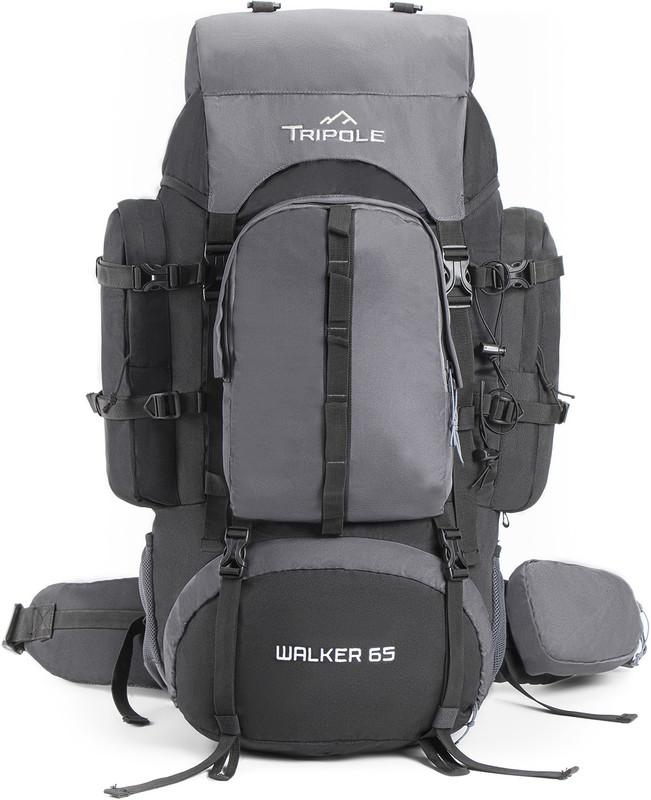 Tripole Walker Rucksack  - 55 L(Black)