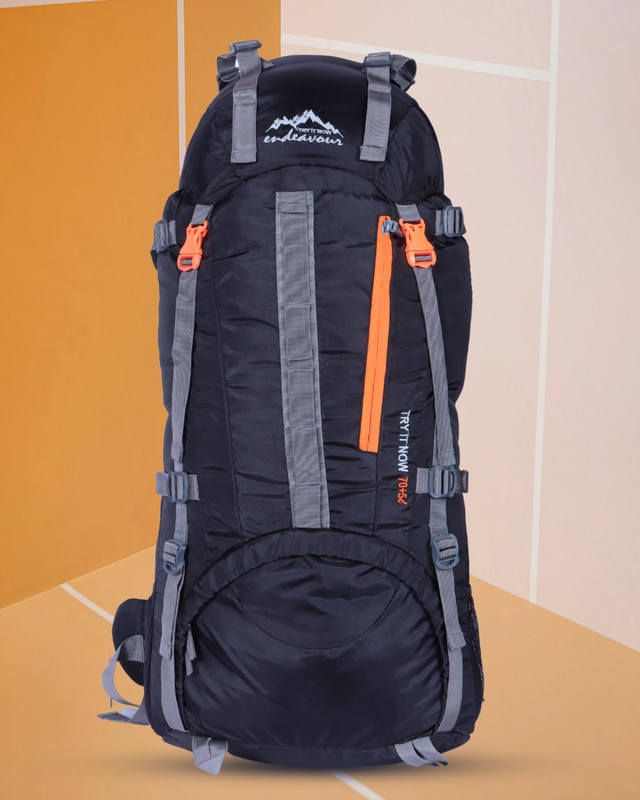 Endeavour Aerodynamic Rucksack  - 75 L(Black, Grey)