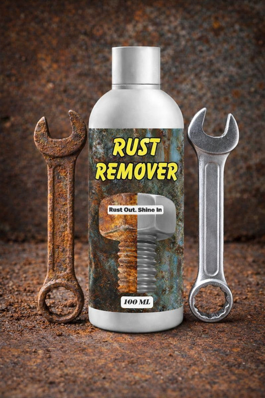 B M BROTHERS Rust-Rem-oval Rust Removal Solution with Trigger Spray(100 ml)