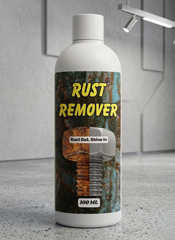 Ornika Heavy Duty Rust Remover 100ml for Metal Surface Cleaner Polish Rust Removal Solution(100 ml)