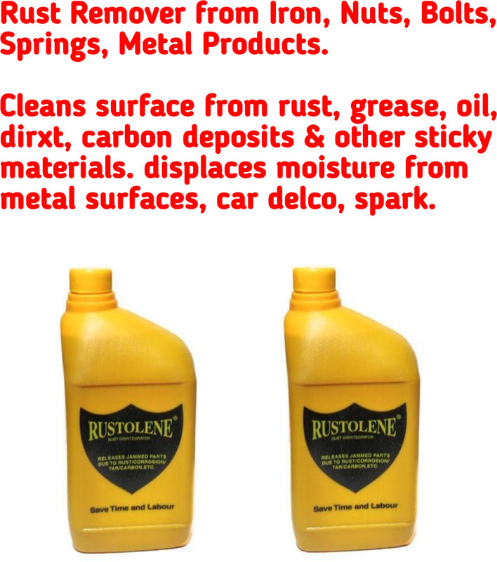 Shyam Sarowar Pidilite Rustolene -Rust Remover, Grease, Oil, Liquid 500 ml - Pack of 2 Rust Removal Solution(1000 ml)