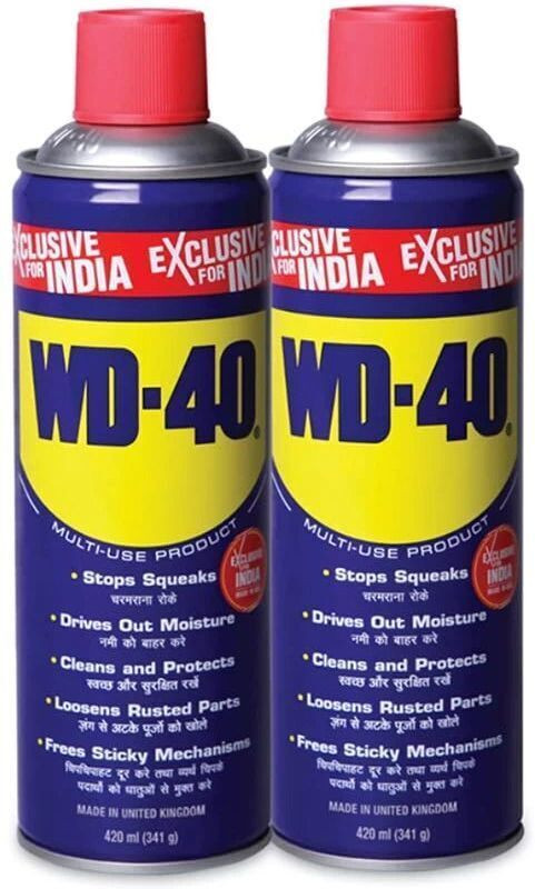 WD40 Sticky Residue,Descaling,Cleaning Rust Removal Aerosol Spray(840 ml)