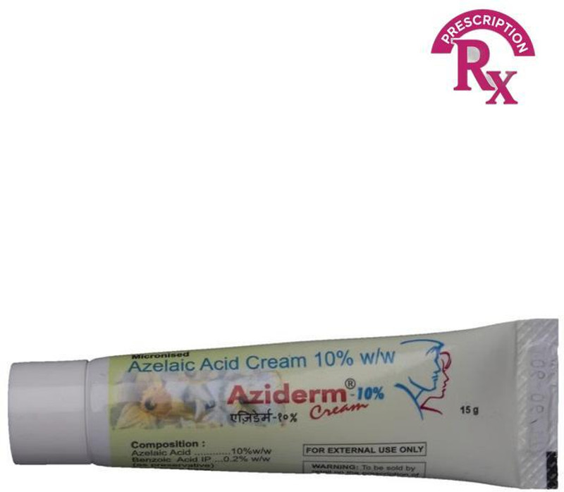 Aziderm 10 % Cream (15 gm)