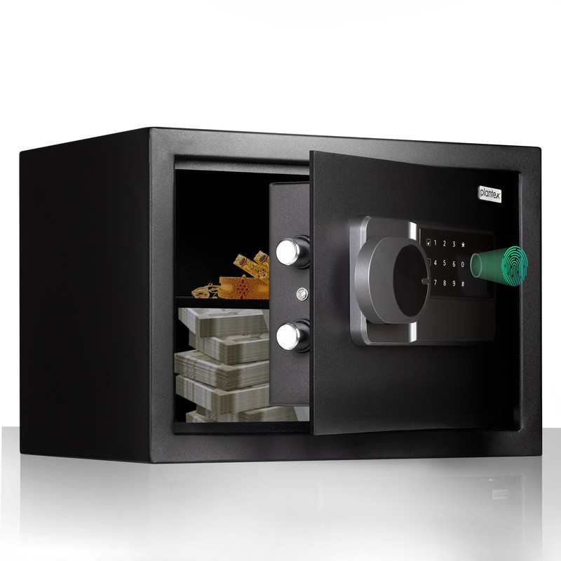 Plantex Locker for Home/Digital Safety Locker with Fingerprint/Touch Keypad (38 Ltr) Safe Locker(Digital)