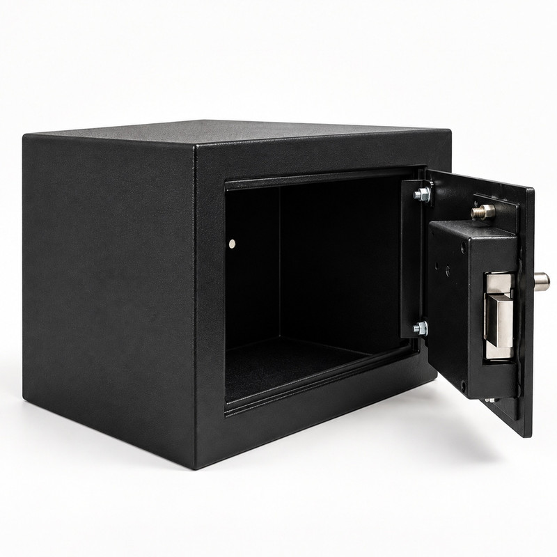 Lifelong 8.6L Home Safe Locker with Key | Security Box for Home & Office Safe Locker(Key Lock)