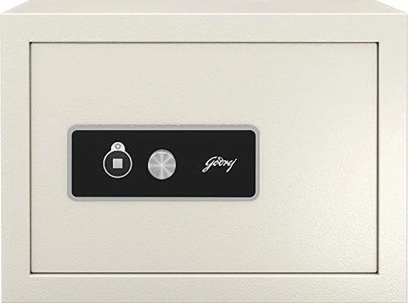 Godrej 15 Liters Mechanical Key Lock Safe Home Locker Safe Locker(Key Lock)