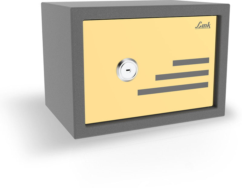 Link Smart Safe Locker for Home | Gullak Safe 2 Litres | Digital Lock Safe Locker(Key Lock)