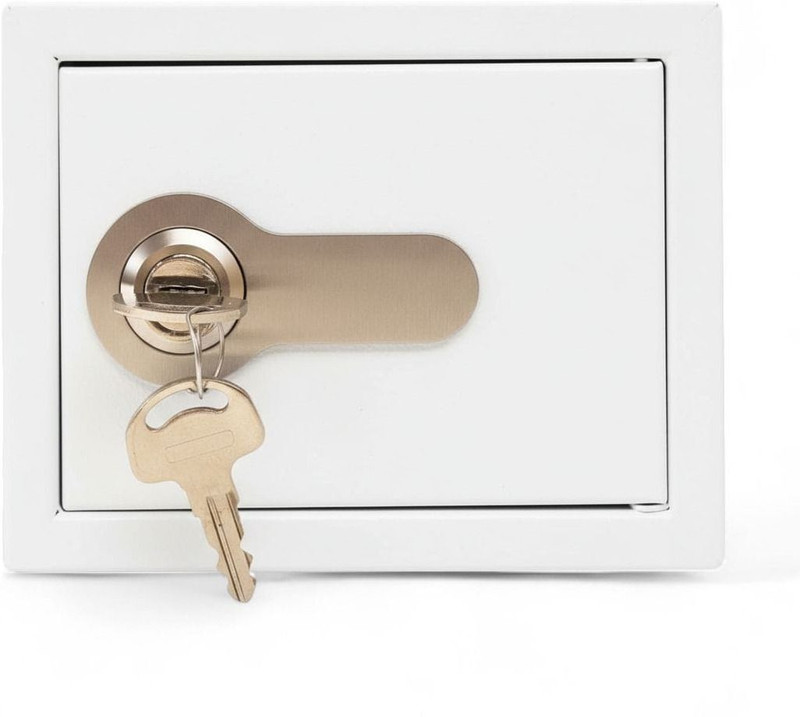 SafeHouse SafeHouse SMALL SAFE LOCKER FOR KIDS AND ADULTS, SAFE GULLAK / WHITE Safe Locker(Key Lock)