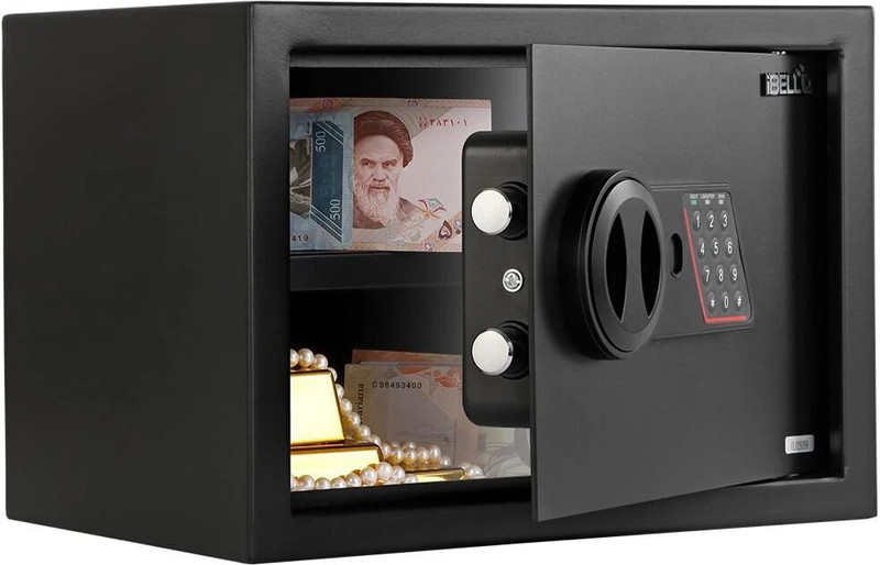 iBELL SL-50S Digital Electronic Safe Locker for Personal & Office Use,50L Black Locker Safe Locker(Keypad)