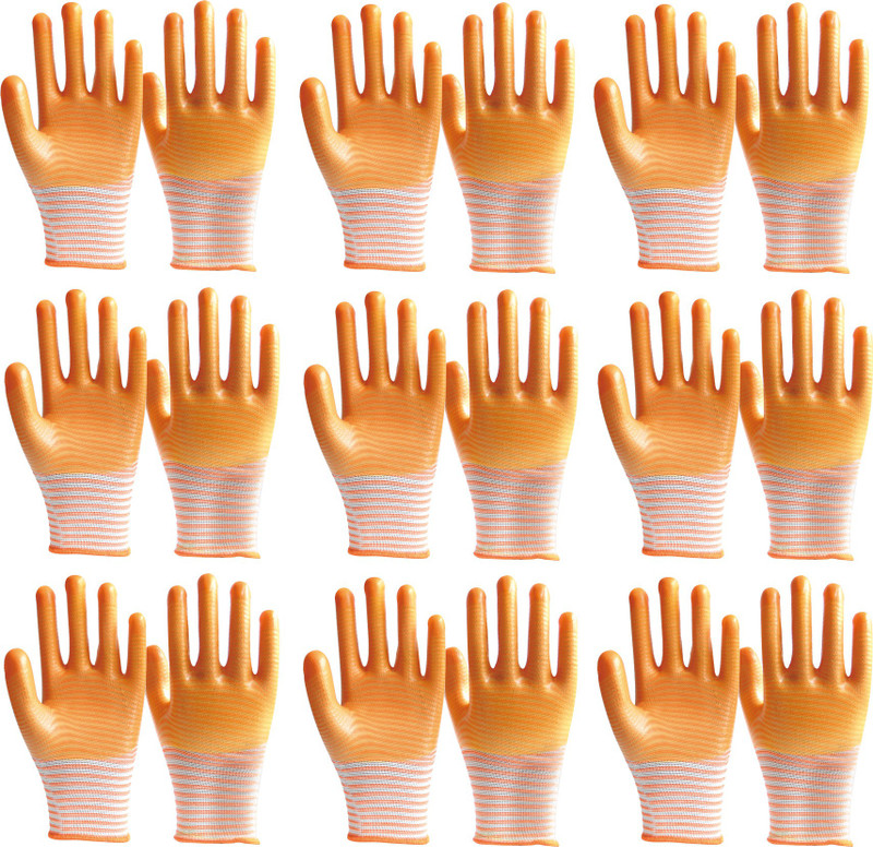 RBGIIT Reusable Hand Protection Gloves for Unisex in Gardening & Industrial Work K2 Skating Gloves(Orange)