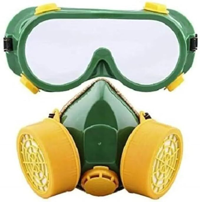 VYSTRA goggles with gas mask  Face Shaping Mask