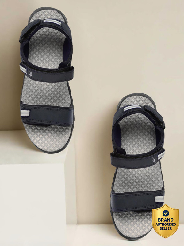 HRX by Hrithik Roshan Men Sandals(Navy , 8)