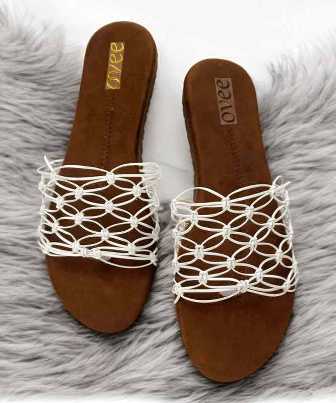 OVEE Women Flats White