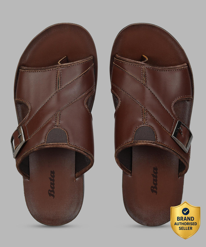 Bata Men Casual(Brown , 8)