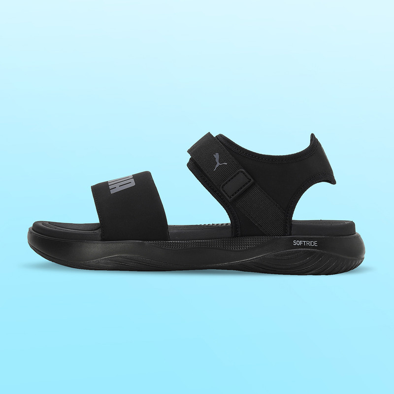 PUMA Puma Softride Seave Sandal Men Sports Sandals(Black , 7)