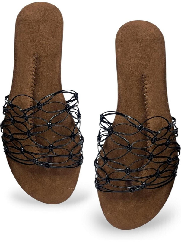 OVEE Women Flats Black