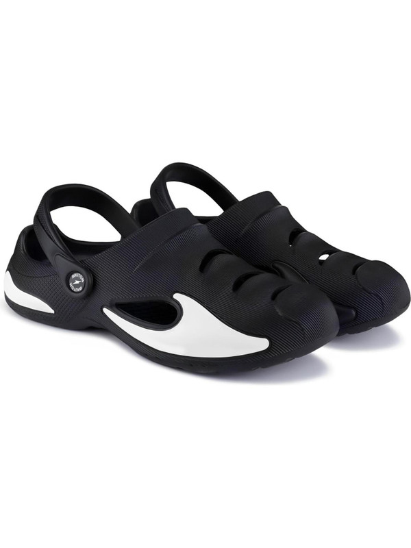 BRUTON Clogs For Men(Black , 6)