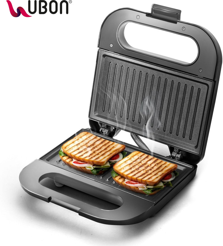 Ubon by Ubon Grill Sandwich Maker Crisp Master SM-4000 Grill, Toast(Black)