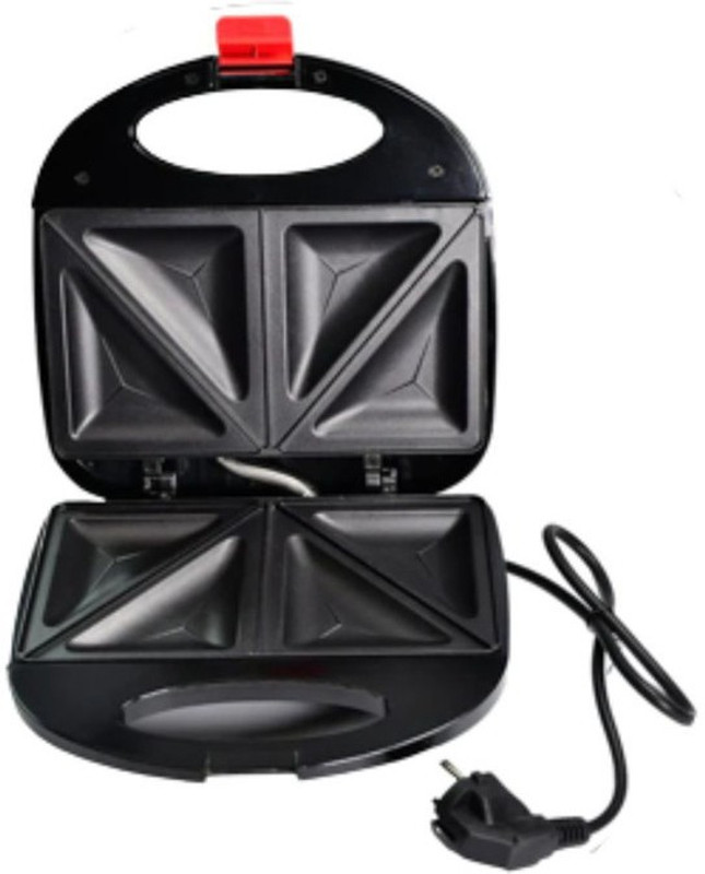 Exxelo SANDWICH MAKER MAKES SANDWICH NON-STICK PLATES| EASY TO USE WITH INDICATOR Grill Sandwich Maker(multicolro)
