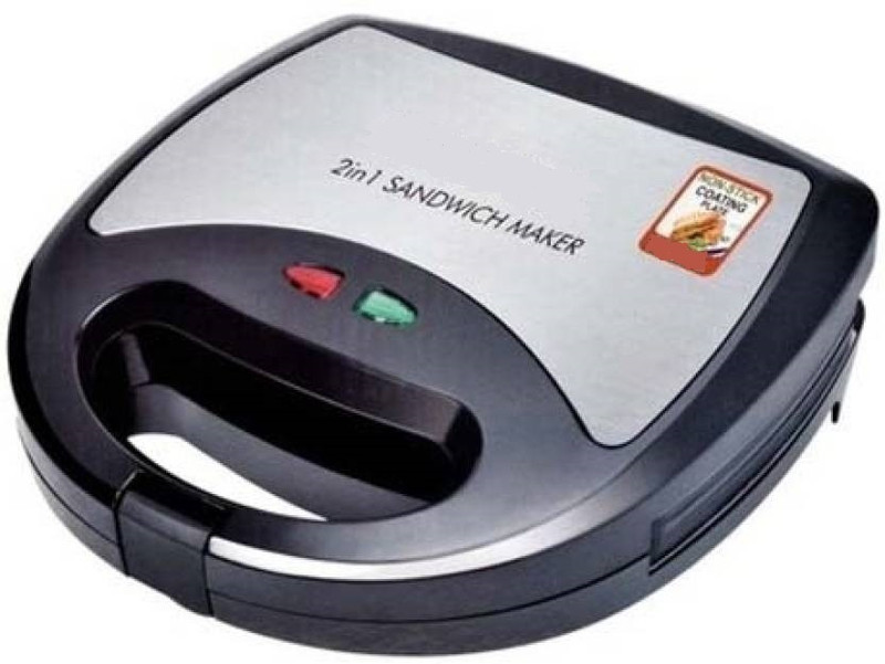 POCKETFRIENDIES NSM-2410 SANDWICH MAKER Grill Sandwich Maker(Black, Silver)