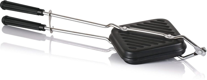 shree essential store Non Stick Gas Toaster Sandwich Maker | Double Side Grill Toast Maker Grill Sandwich Maker(Black)
