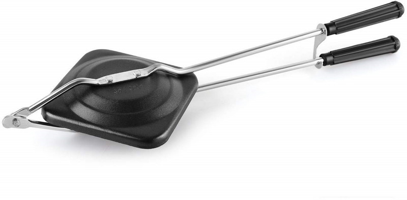 NARV Non Stick Gas Sandwich Toaster with Steel Handle for Quick Bread Toasting Toast Sandwich Maker(Black)