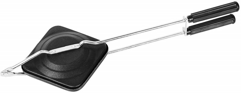 ZingZest Gas Stove Sandwich Maker with Non Stick Coating and Easy Grip Handle Toast Sandwich Maker(Black)