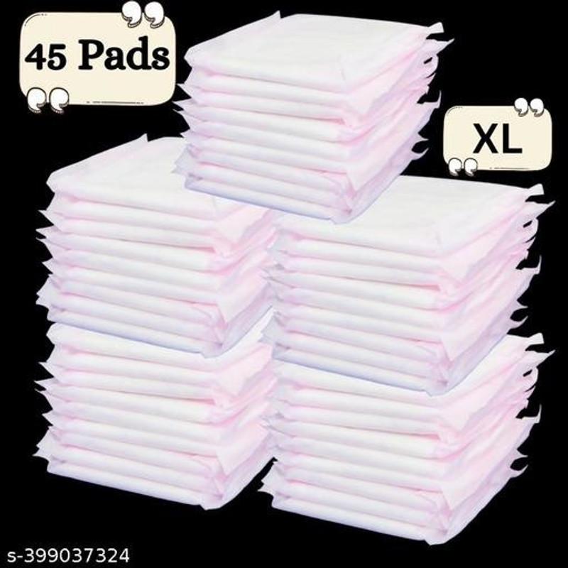 Selene Disposable Sanitary Pads Pack of 45 Leak Free Pads Sanitary Pad(Pack of 45)