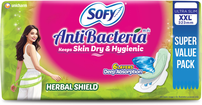 SOFY AB XXL 50P Sanitary Pad(Pack of 50)